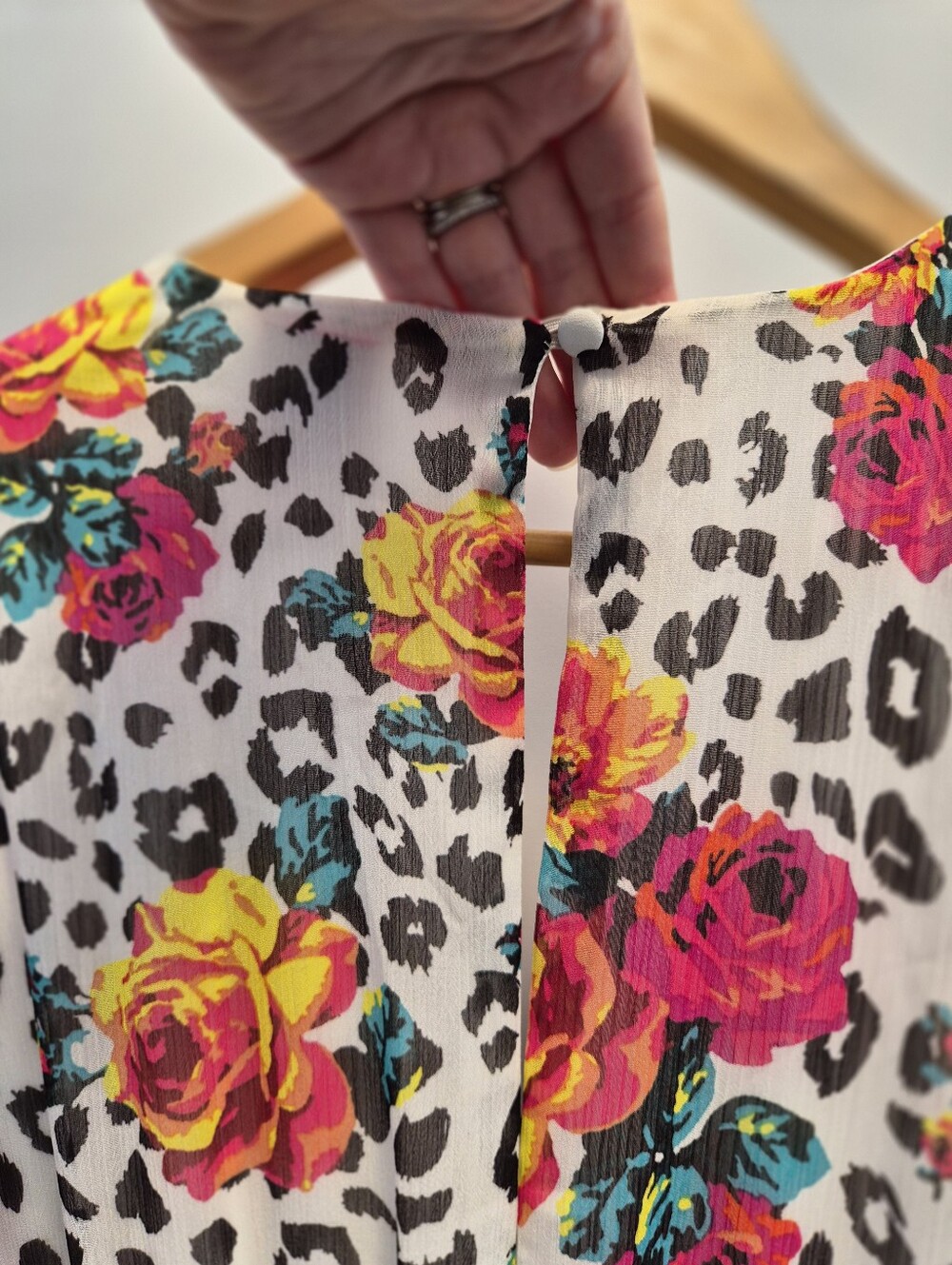 Torrid x Betsey Johnson Collab Limited Edition Leopard Floral Dress Size 1 1x - Picture 13 of 15